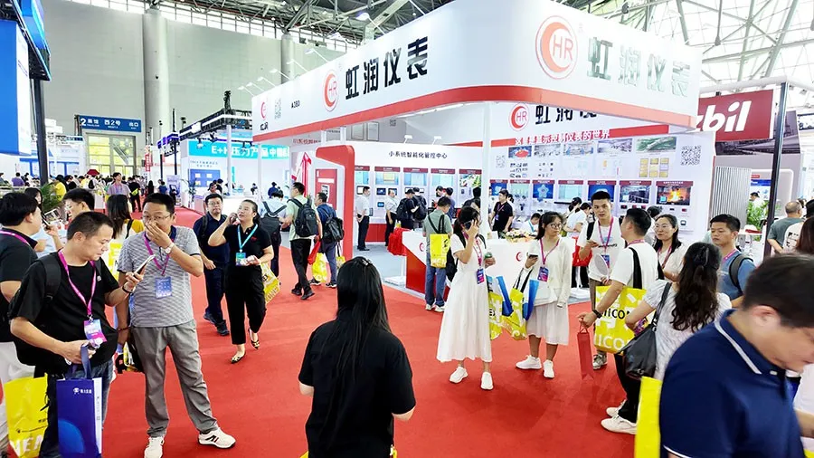 第34届中国国际测量控制仪器仪表展启幕，虹润展位人气高涨