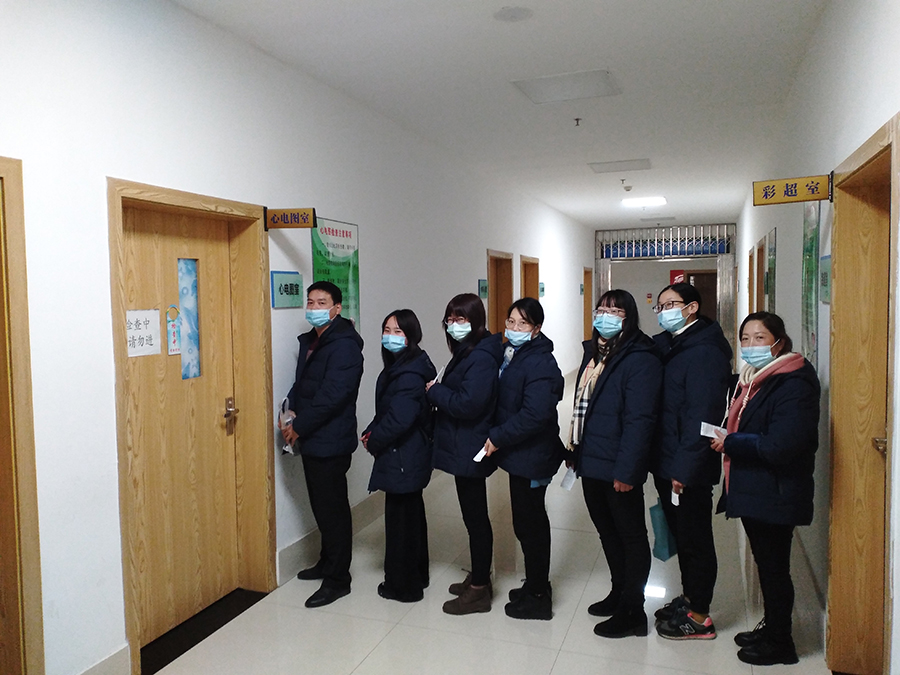 关爱员工健康--虹润公司组织全体员工体检